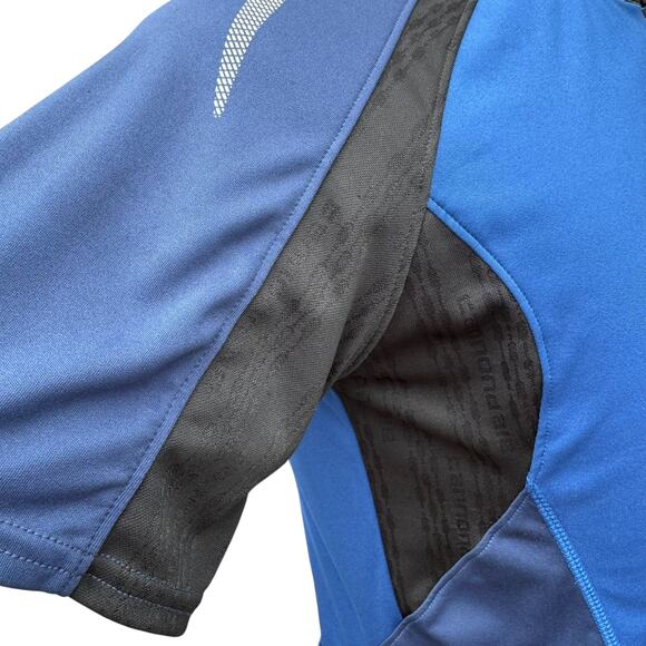 Cannondale Men’s XL Cycling Jersey Blue Half Zip MTB Bike Shirt Short Sleeve - Picture 6 of 9